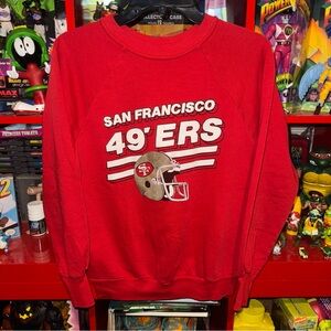 Vintage LOGO 7 x San Francisco 49ers x 90’s crewneck